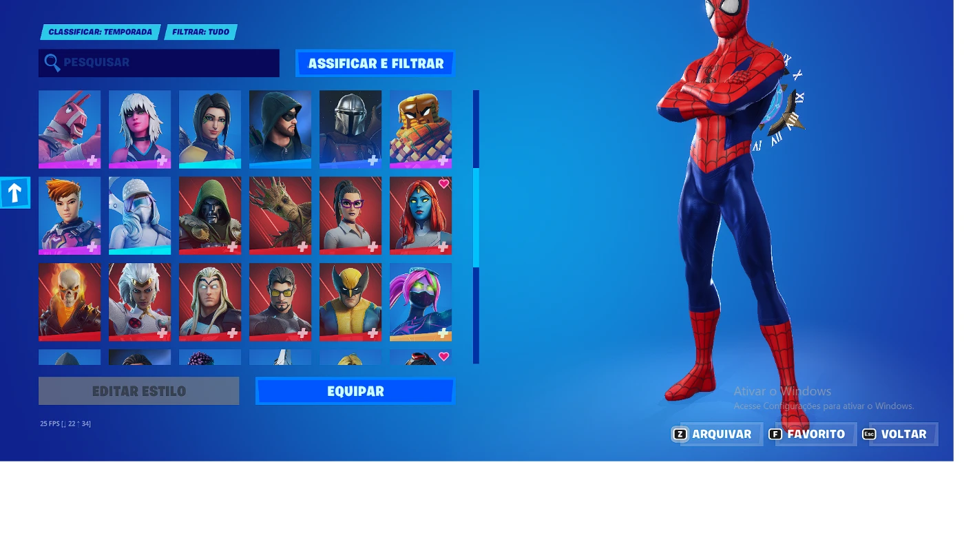 Conta Fortnite Varias Skins Raras Dfg