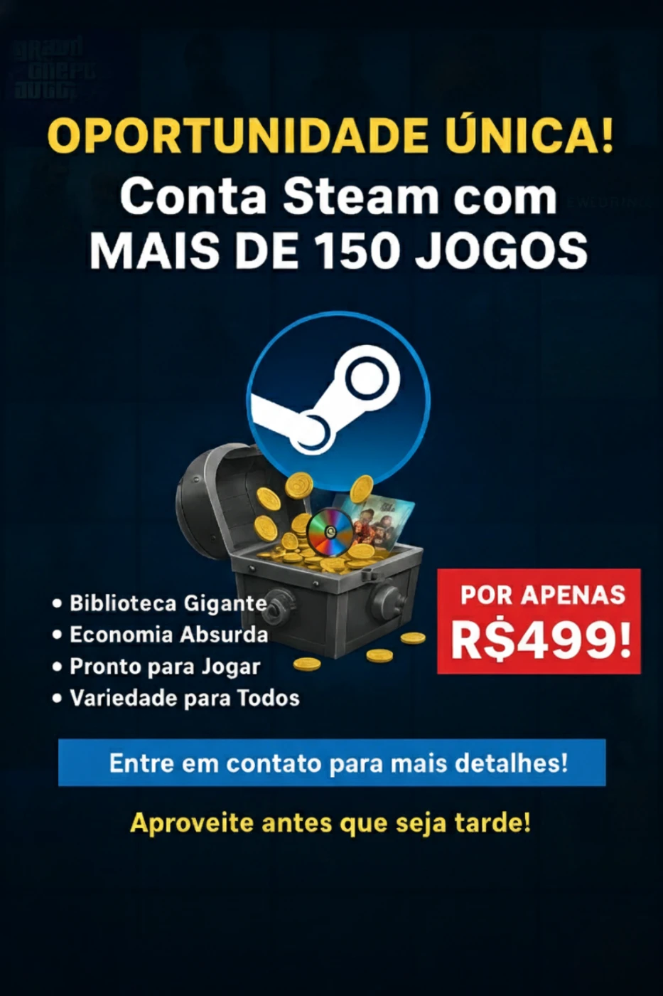 Conta Steam - Outros