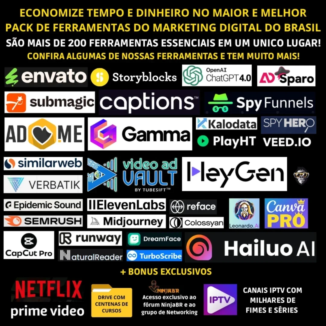 Ferramentas De Mineração / Design / Ias / Edição E Seo - Assinaturas e Premium