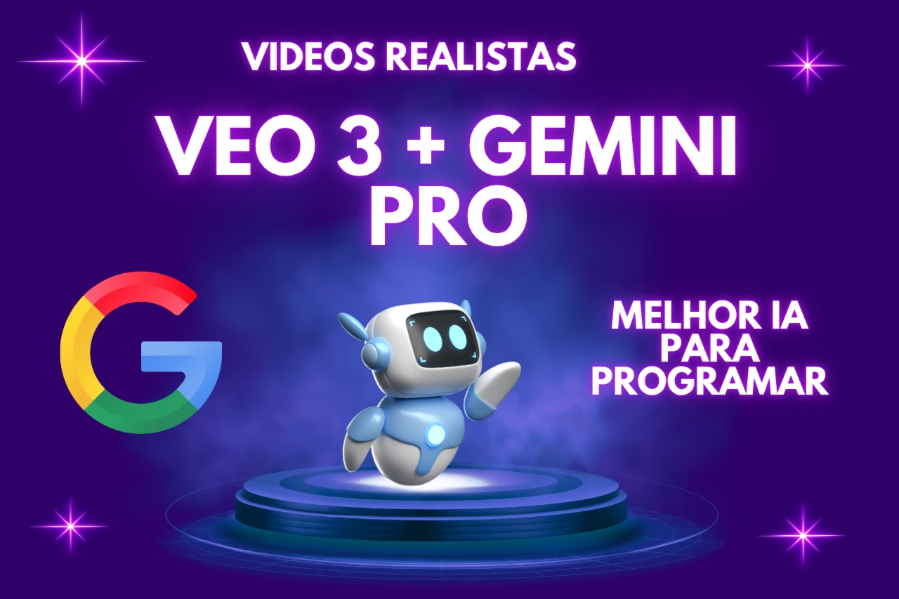 Veo 3 + Gemini Pro com 2 TB na Nuvem para Vídeos Realistas - Outros