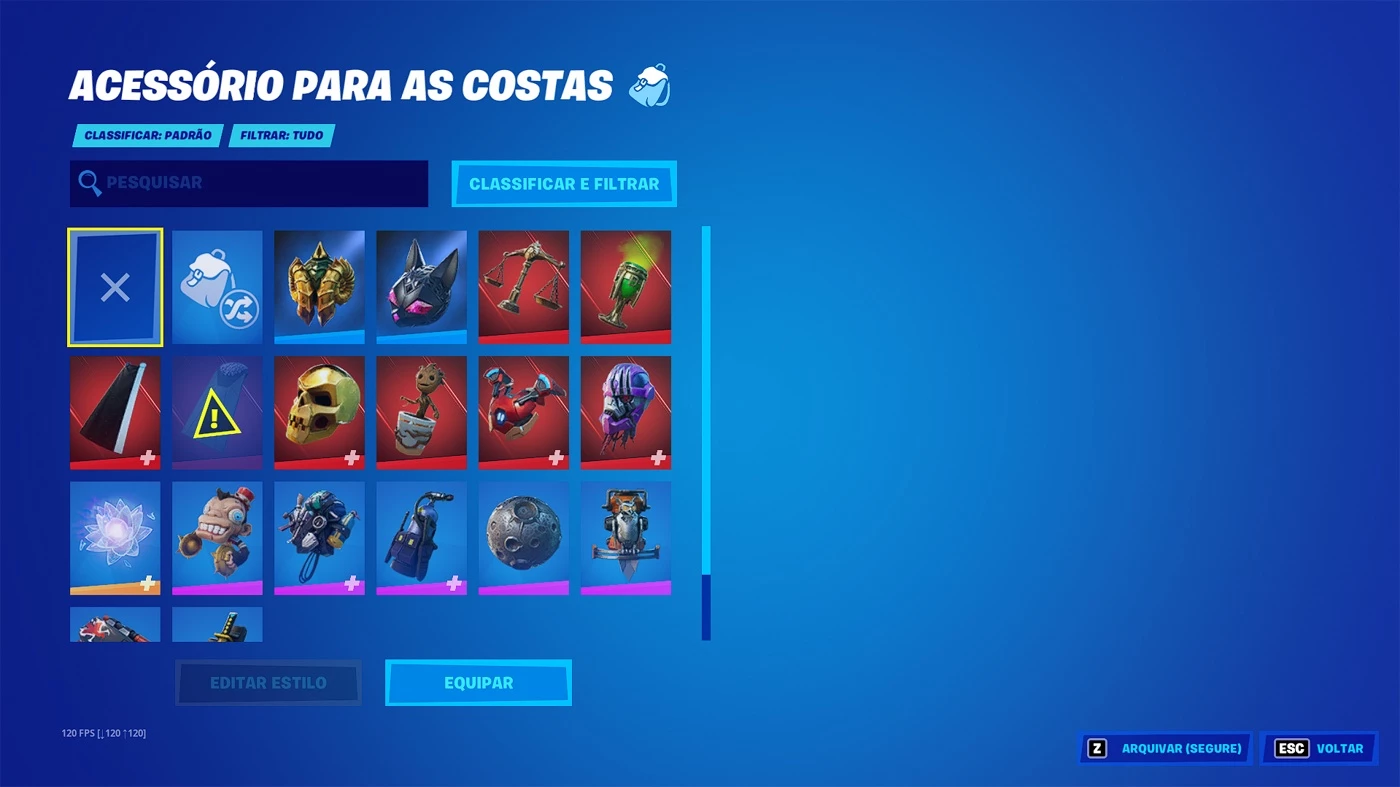 Conta Fortnite Rara Antiga E Marvel DFG