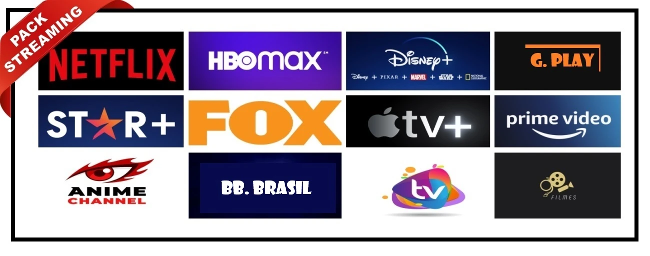 Pack Streaming - Netflix HBO PrimeVideo Apple Tv (30 DIAS) - Assinaturas e Premium