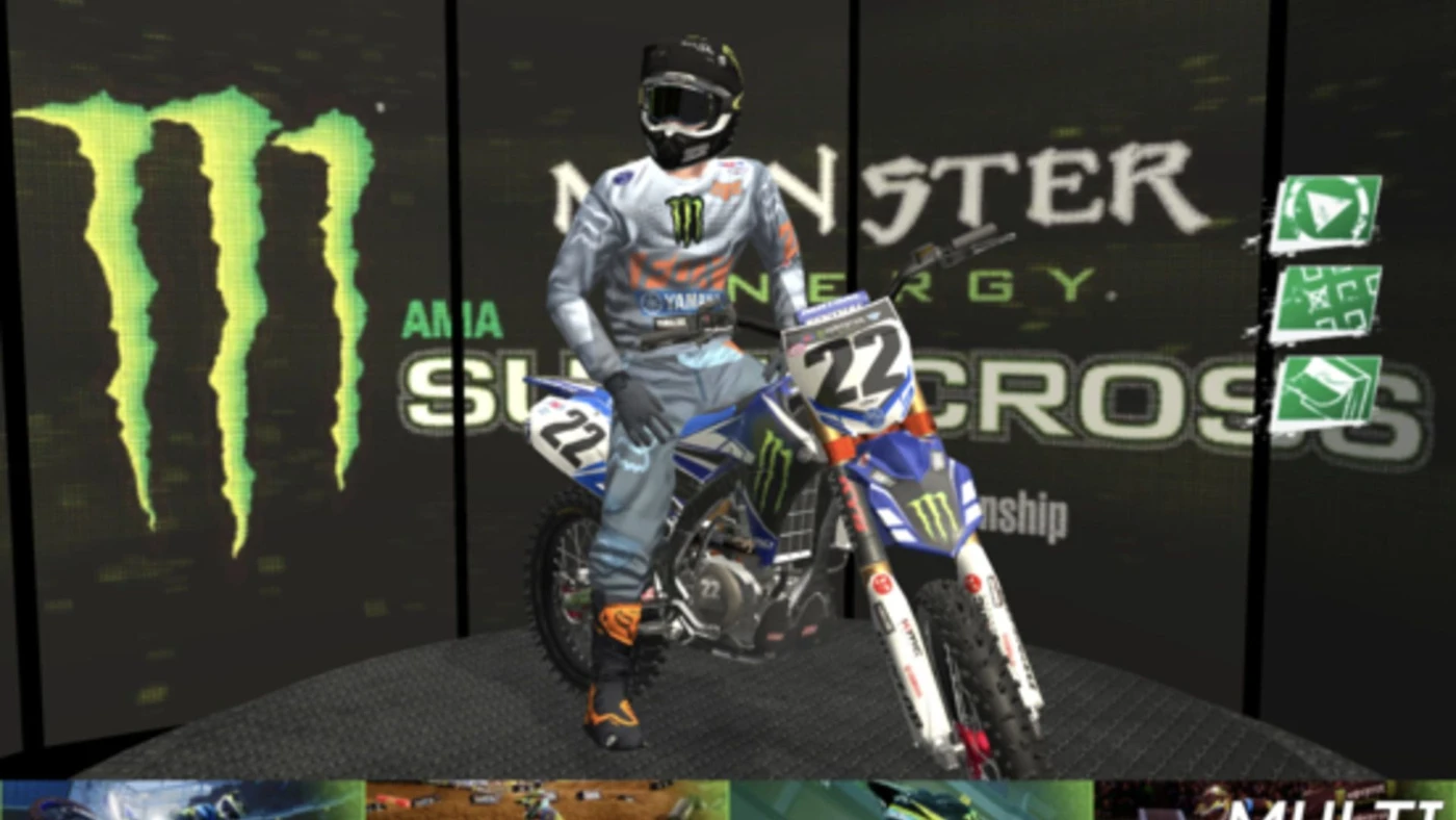 Xbox Monster Energy Supercross: The Official Videoga #C92737