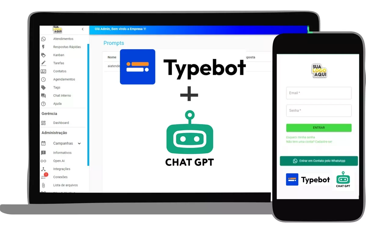 WhaTicket  SaaS Typ&Bot & ChatGPT N8n - Outros