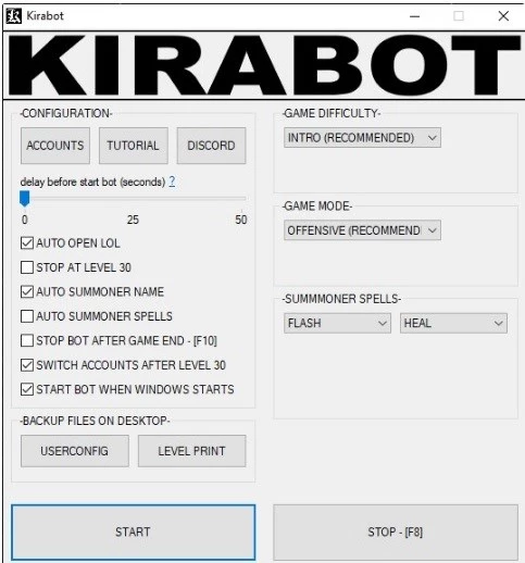 BOT DE UPAR CONTAS LEAGUE OF LEGENDS (LICENÇA VITALÍCIA) LOL