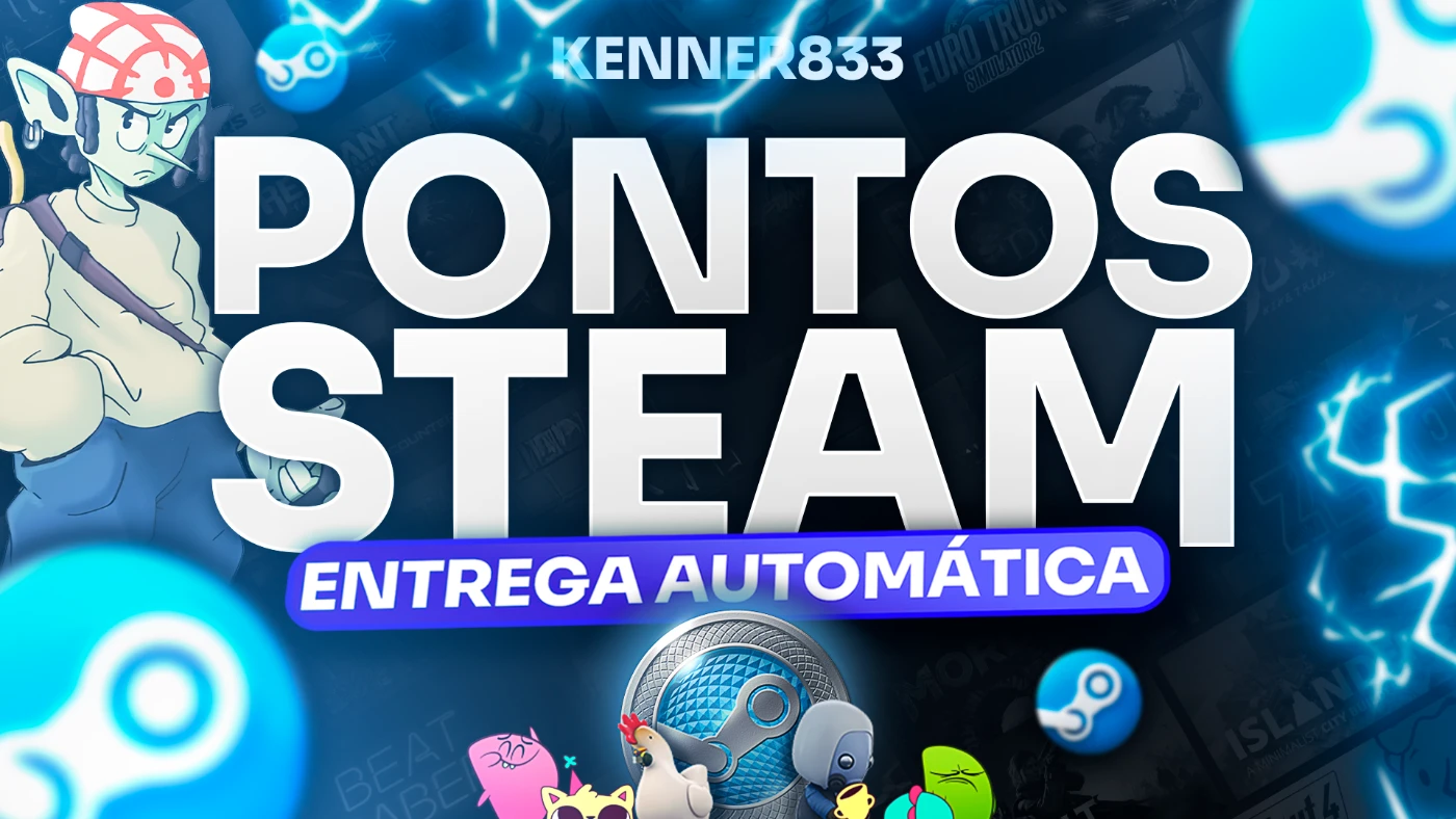 10 Mil Pontos Steam | Rápido E Seguro