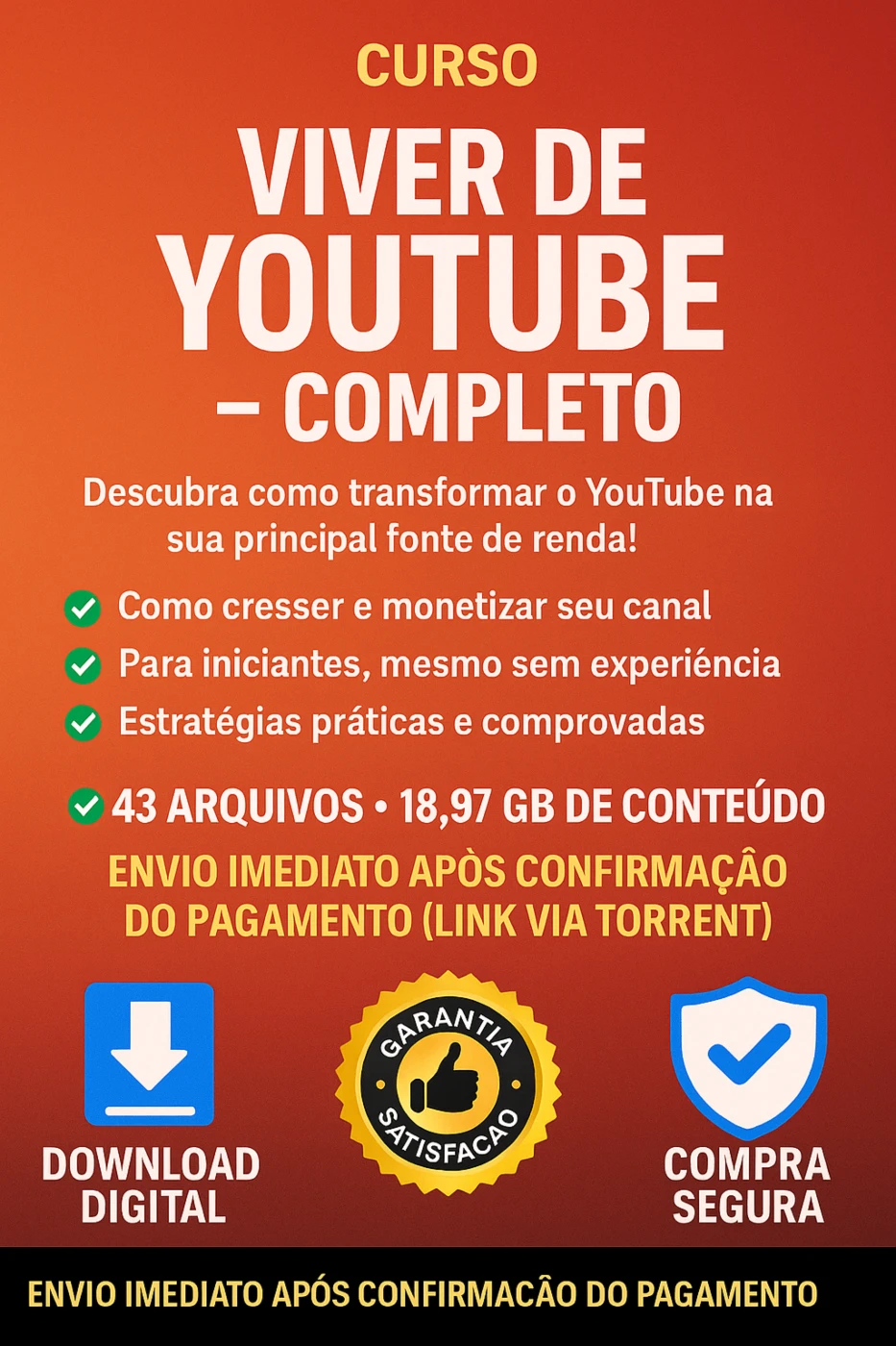 Curso Viva de YouTube – Completo - Courses and Programs