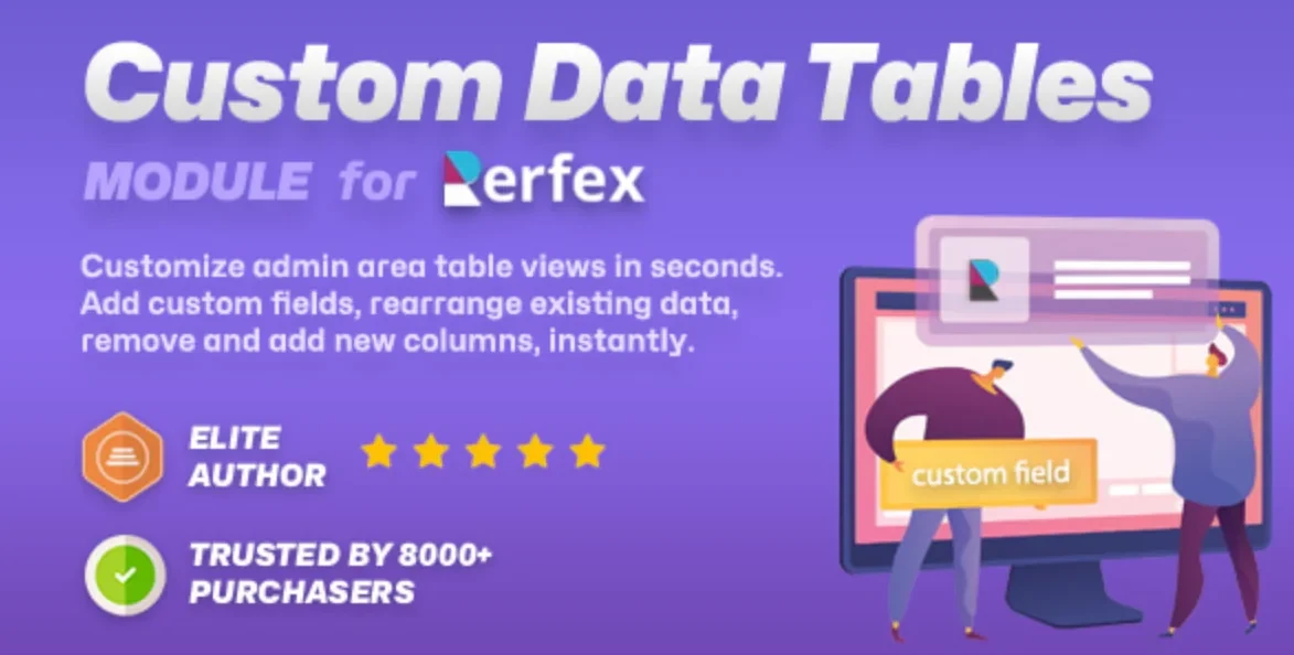 Tabelas de dados personalizadas | Perfex CRM - Others