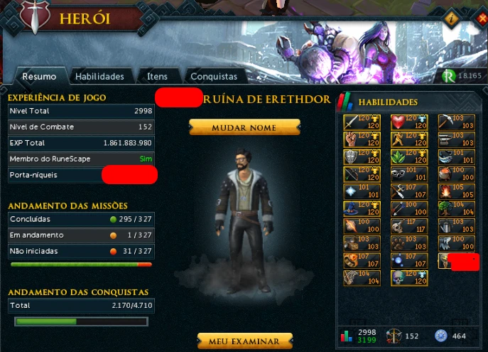 Acc Max, Full Pvm/All Codex+3 Shards - Runescape RS
