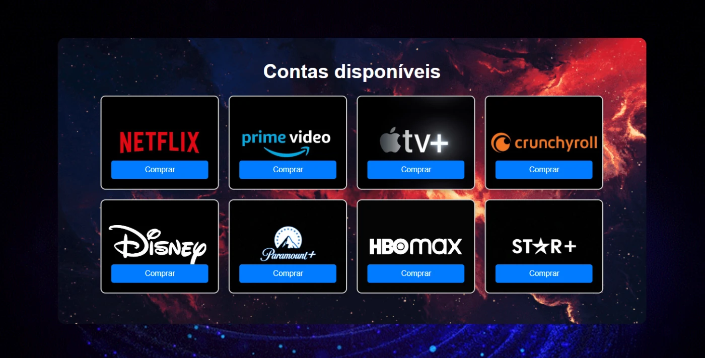 Painel Revenda / Revenda Contas Netflix, Disney, Etc... - Outros