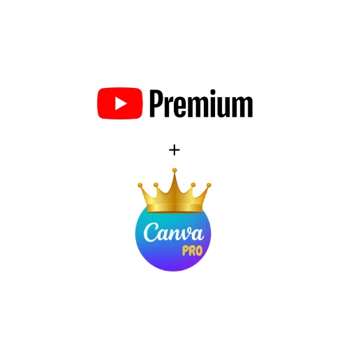Youtube Premium/Music + Canva Pro (30 Dias) - Assinaturas e Premium