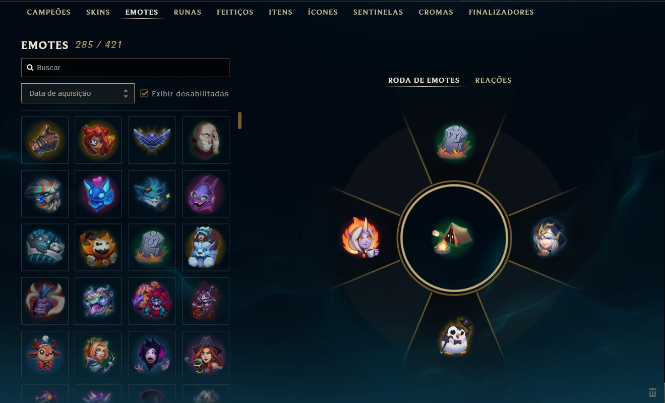 Conta League of Legends / lvl 856 / 393 skins / Platina 1 LOL