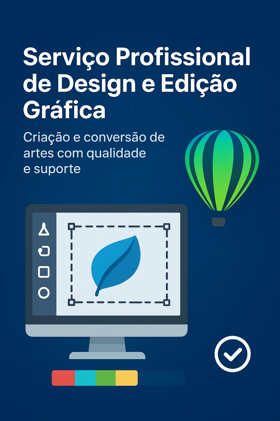 Serviço Profissional de Design e Edição Gráfica 💻✨ - Serviços Digitais