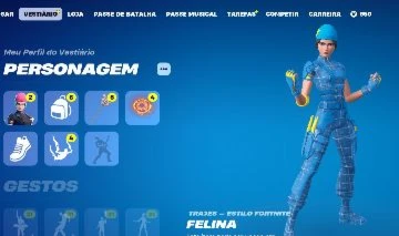 Conta Fa, Wildcat, 124 Skins, Neymar,Lara Croft E Etc... - Fortnite