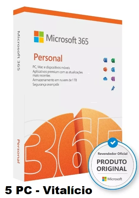 Office 365 Pro | Licença Original e Vitalícia C\ Nota Fiscal - Softwares and Licenses