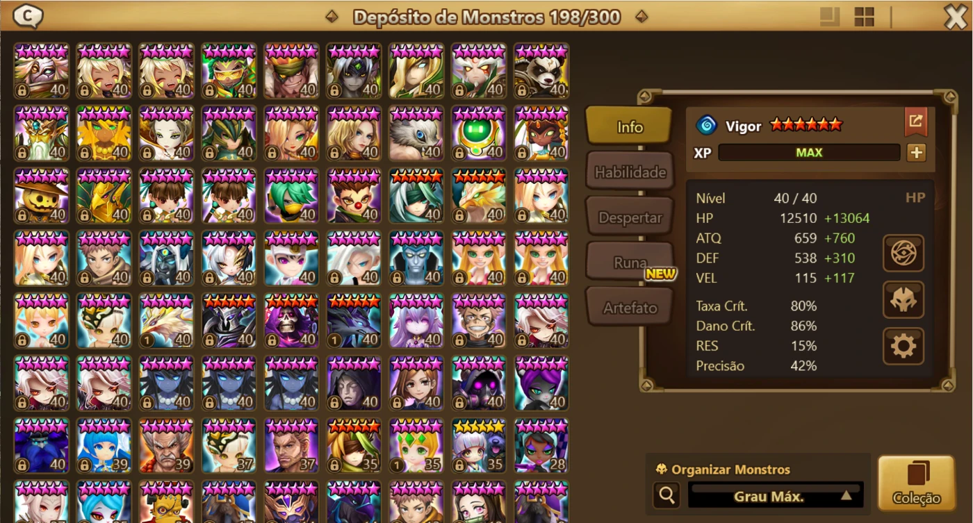 Conta Summoner Wars Giana - Summoners War