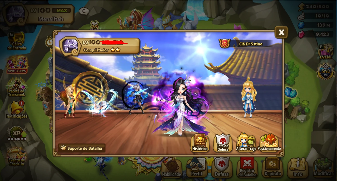 Conta Summoner Wars Giana - Summoners War