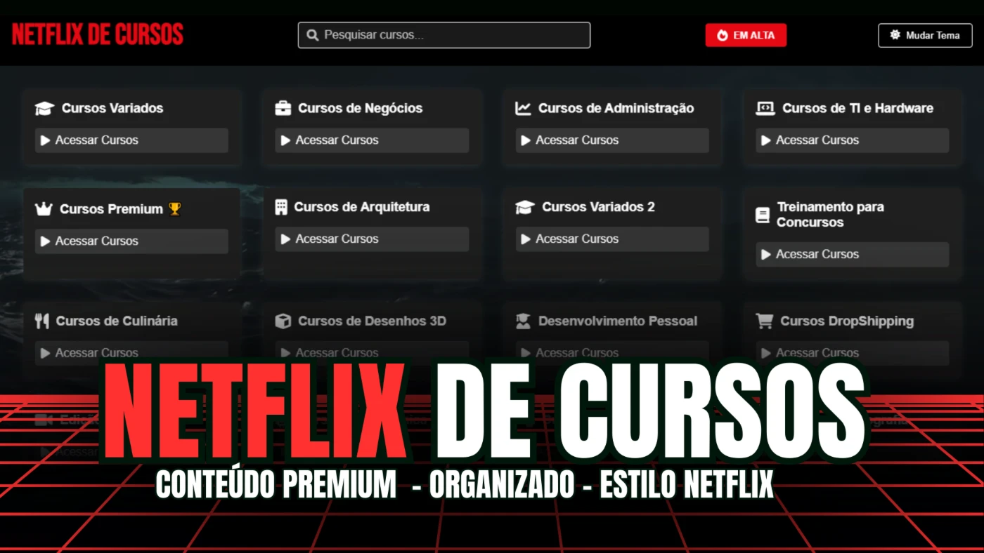 Netflix De Cursos 2025 - Premium