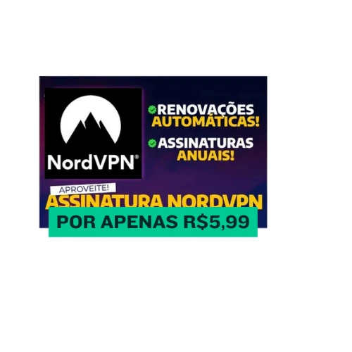 Nord-vpn vitalicia (MELHOR VPN DO BRASIL) por apenas R$5,99 - Premium