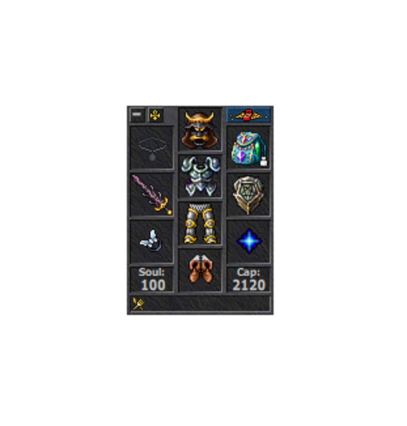 Char Tibia Ek 92 + RP 43 Lobera + 3kk e Itens