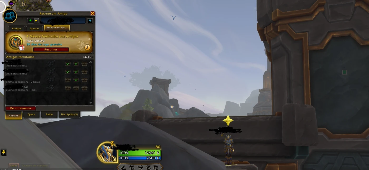 Conta WoW/ Multiplos personagens/MOG's/Mounts e mais - Blizzard