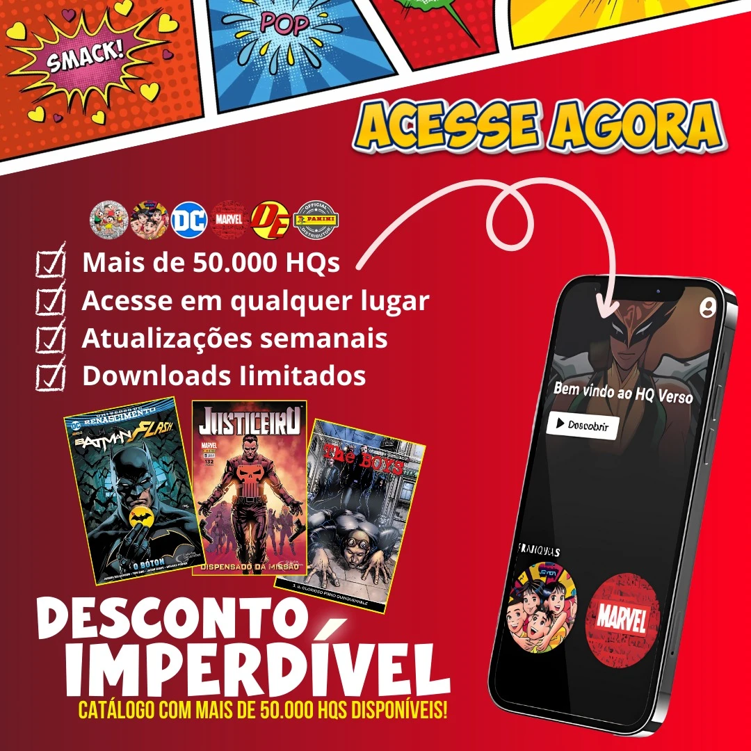 Acesso a Milhares de HQs DC Comics, Marvel, Turma da mônica - Outros