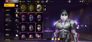 Conta Free fire MUITO gemada e antiga