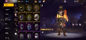 Conta Free fire MUITO gemada e antiga