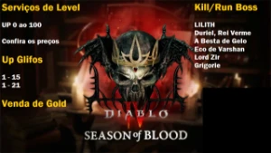 Diablo 4 Gold E Serviços Temporada 2 - Blizzard