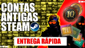 Conta Steam Antiga 01-21 Anos | Medalhas 5 E 10 Anos Cs2