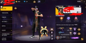 Conta de free fire parada e gemada - Outros