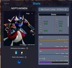 Conta DSR Vários Megas + Muitos Recursos e Digis Perfeitos - Digimon Masters Online DMO