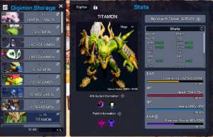 Conta DSR Vários Megas + Muitos Recursos e Digis Perfeitos - Digimon Masters Online DMO