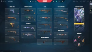 Conta valorant 25+ skins elo diamante 2