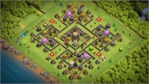 Conta clash of clans cv 11