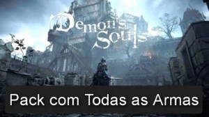 Demons Souls Remake Ps5 - Pack com todas as Armas