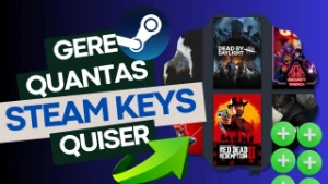 Gerador De Keys Da Steam + Checker De Key