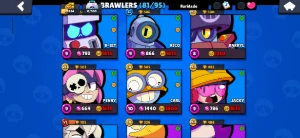 Conta de brawl Stars boa