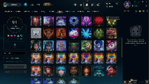 Conta Nível 187, Prata 4, 98 Campeões, 35 Skins, 3 Lendárias - League of Legends LOL