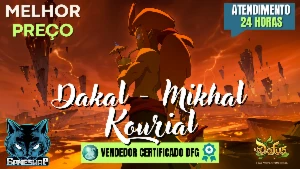 Kamas Kourial, Dakal e Mikhal - Dofus 3.0 MonoConta
