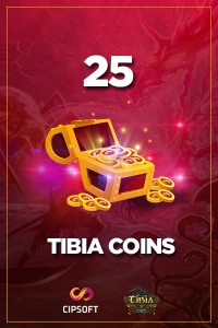 25 TIBIA COINS