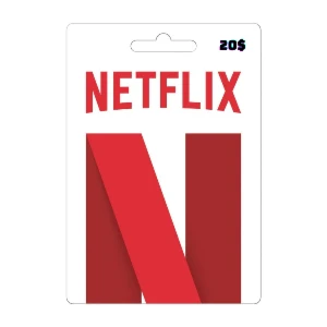 NETFLIX Recarga mensal 30 dias - Gift Cards
