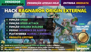 Hack Ragnarok Origin 100% Exclusivo e Seguro , Script, Cheat