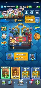 Clash Royale 9000 Trofeus, Varias cartas full 4 Evoluções