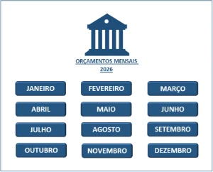Planilha de Orçamento Mensal —Controle Total das Suas Contas
