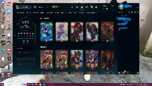 Conta D4 com neo PAX SIVIR +682 skins - League of Legends LOL