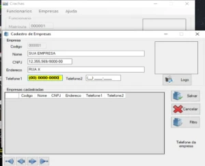 Criar Crachá com QR CODE - Outros