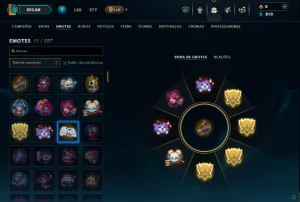 Prata 1 com 35 Champs e 6 Skins - League of Legends LOL