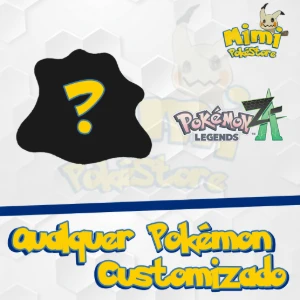 Qualquer Pokémon Customizado Shiny, 6IVs Alpha Legends Z-A - Outros