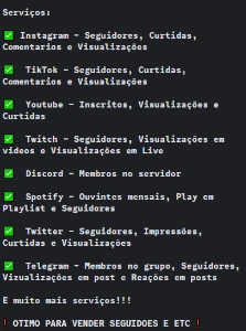 🥇 Painel De Seguidores Visualizções Likes E Comentarios - Social Media